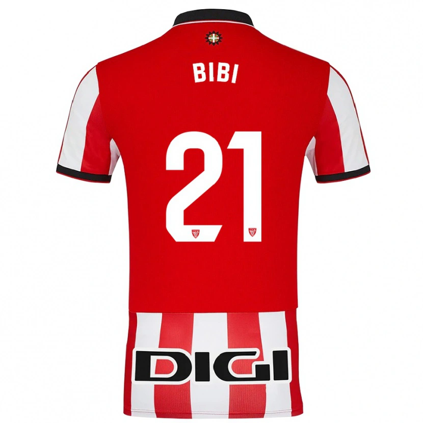 Danxen Kinderen Bibiane Schulze Solano #21 Rood Wit Thuisshirt Thuistenue 2025/26 T-Shirt