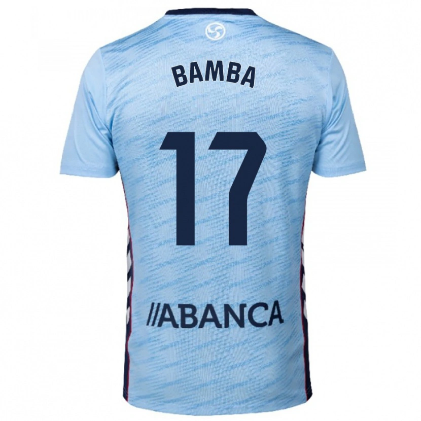 Danxen Kinderen Jonathan Bamba #17 Hemelsblauw Rood Thuisshirt Thuistenue 2025/26 T-Shirt