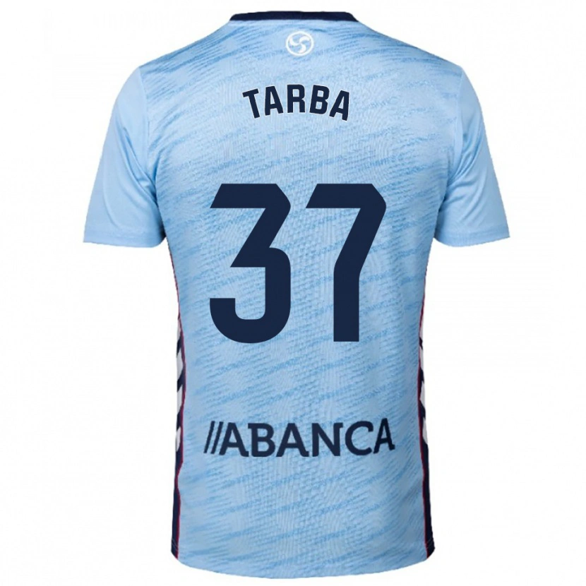 Danxen Kinderen Ianis Târbă #37 Hemelsblauw Rood Thuisshirt Thuistenue 2025/26 T-Shirt