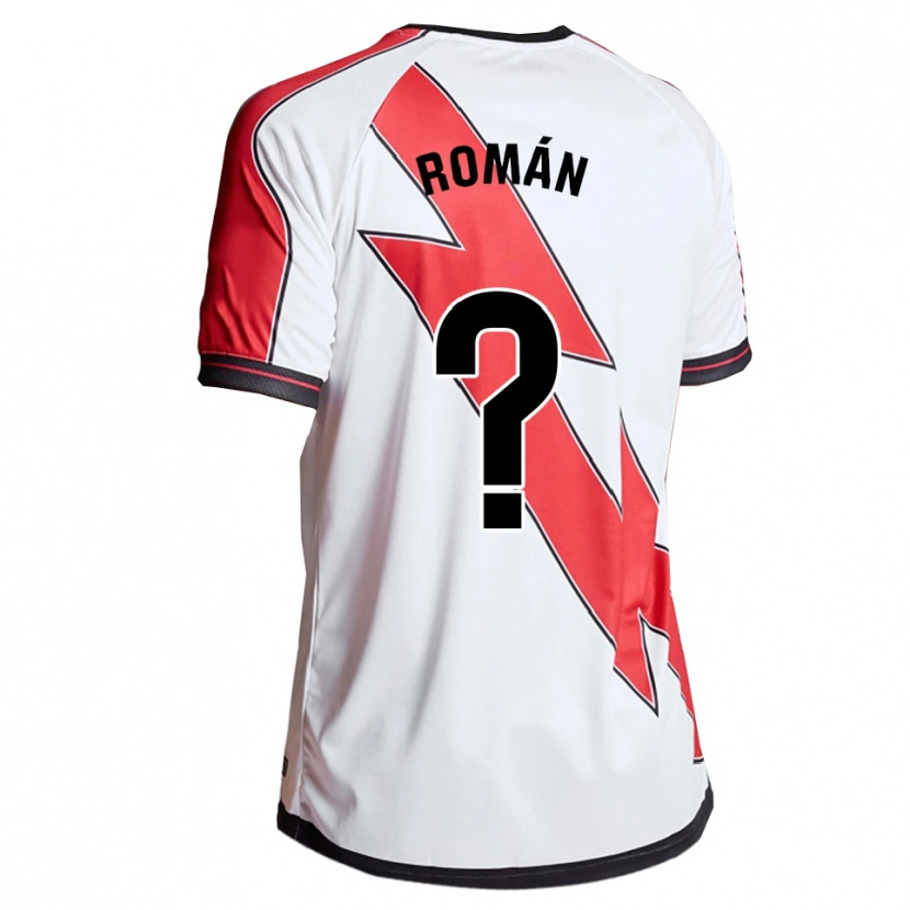 Danxen Kinderen Marco Román #0 Wit Rood Thuisshirt Thuistenue 2025/26 T-Shirt