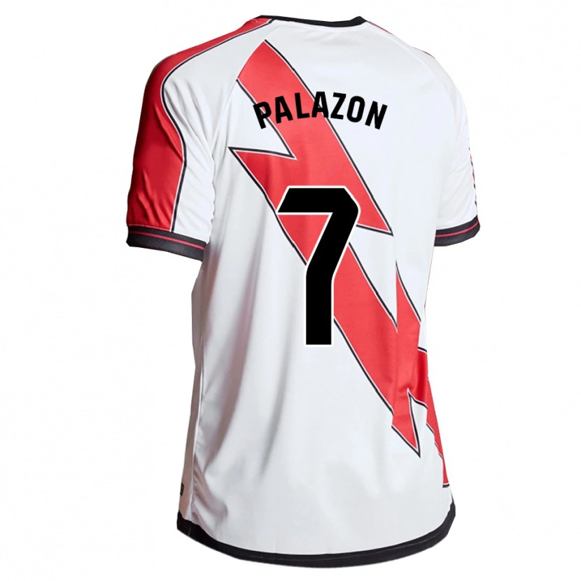 Danxen Kinderen Isi Palazón #7 Wit Rood Thuisshirt Thuistenue 2025/26 T-Shirt