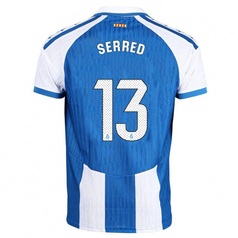 Danxen Kinderen Llorenç Serred #13 Blauw Wit Thuisshirt Thuistenue 2025/26 T-Shirt