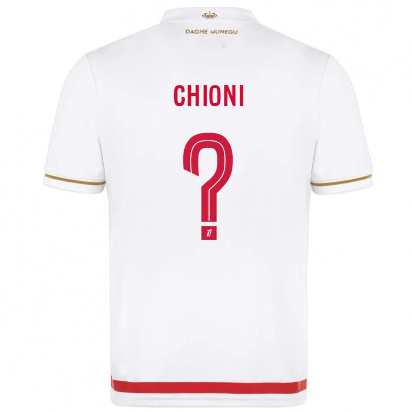 Danxen Kinderen Tristan Chioni #0 Rood Wit Thuisshirt Thuistenue 2025/26 T-Shirt