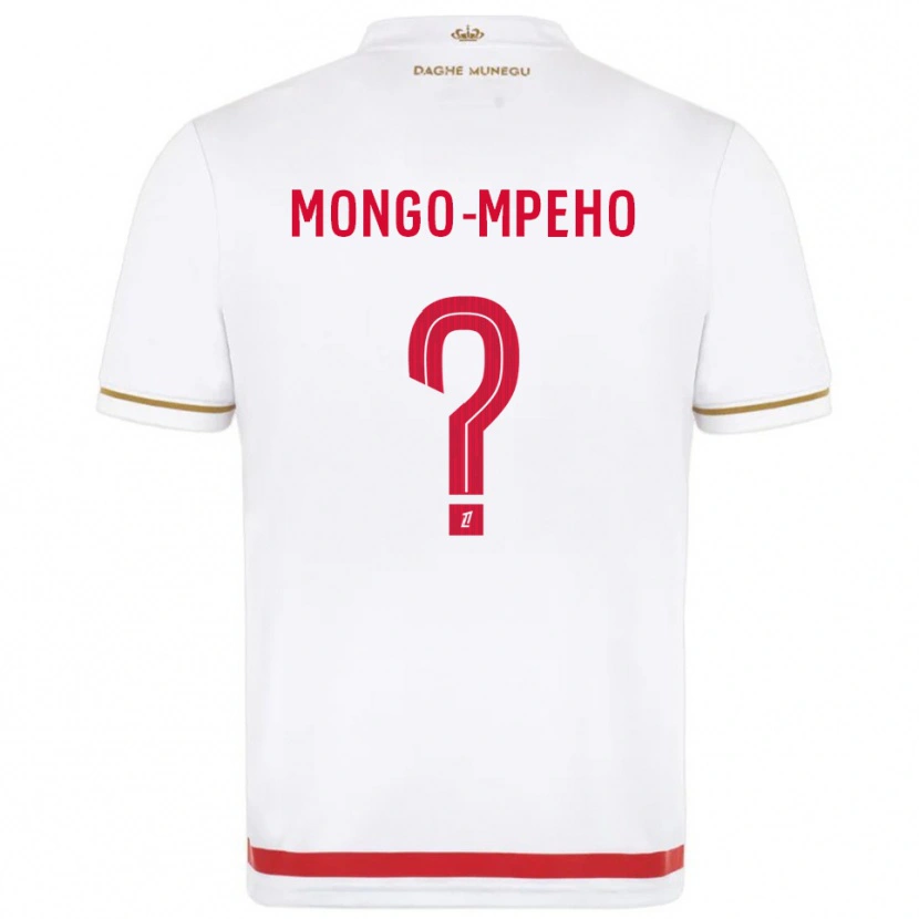 Danxen Kinderen Djordan Mongo-Mpeho #0 Rood Wit Thuisshirt Thuistenue 2025/26 T-Shirt