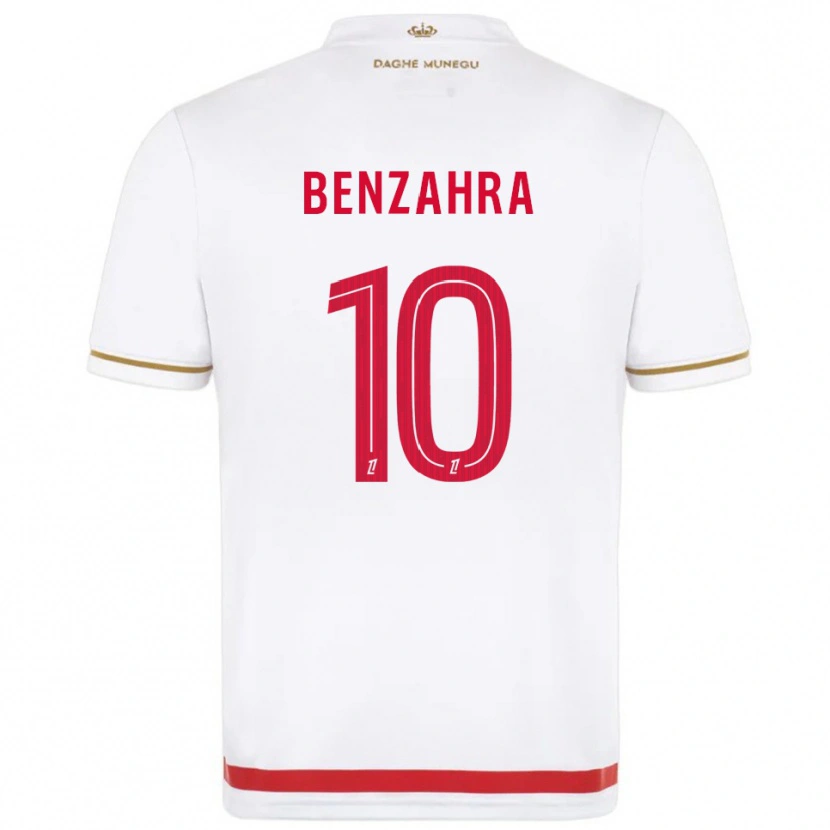 Danxen Kinderen Safouane Benzahra #10 Rood Wit Thuisshirt Thuistenue 2025/26 T-Shirt