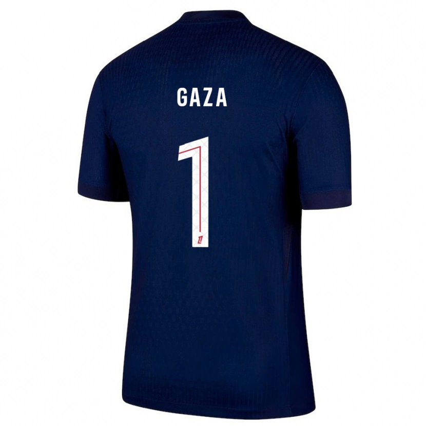 Danxen Kinderen Johnny Gaza #1 Marineblauw Rood Thuisshirt Thuistenue 2025/26 T-Shirt