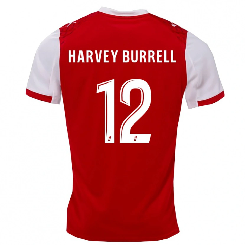 Danxen Kinderen Ezeckiel Zola Ngundu #12 Rood Wit Thuisshirt Thuistenue 2025/26 T-Shirt