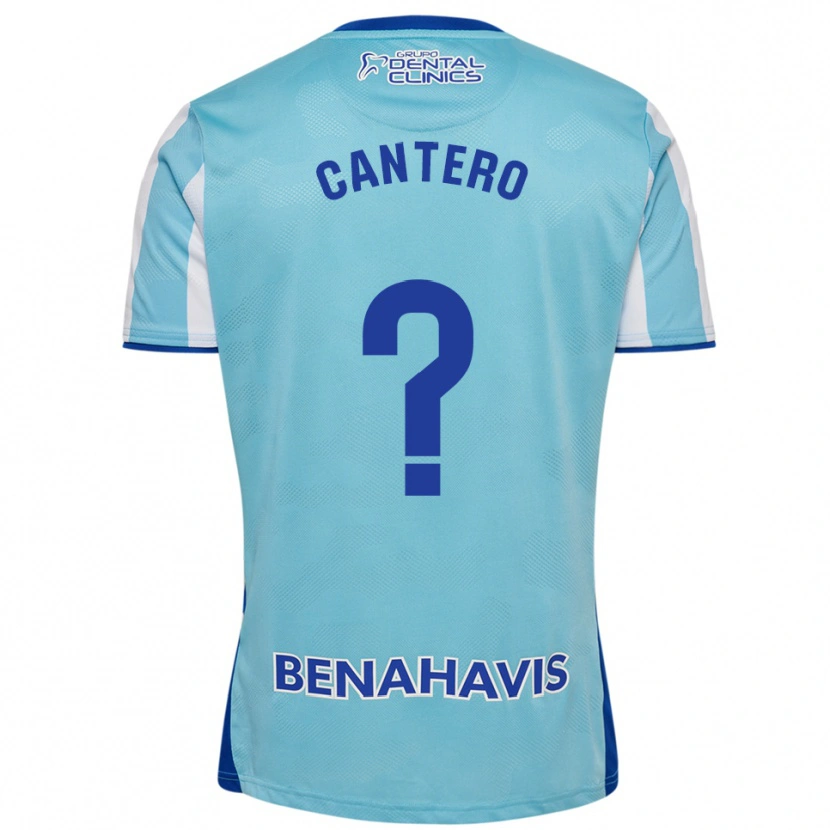 Danxen Kinderen José Cantero #0 Hemelsblauw Wit Thuisshirt Thuistenue 2025/26 T-Shirt