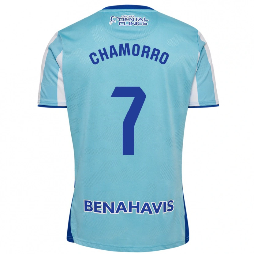 Danxen Kinderen Alexis Chamorro #7 Hemelsblauw Wit Thuisshirt Thuistenue 2025/26 T-Shirt