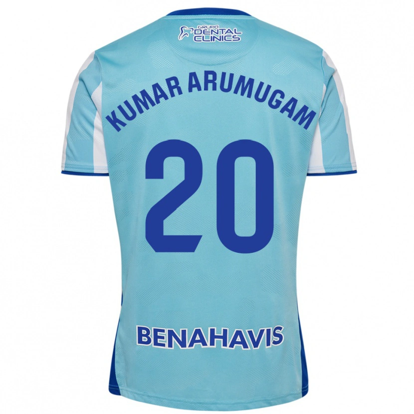 Danxen Kinderen Suk Kumar Arumugam #20 Hemelsblauw Wit Thuisshirt Thuistenue 2025/26 T-Shirt