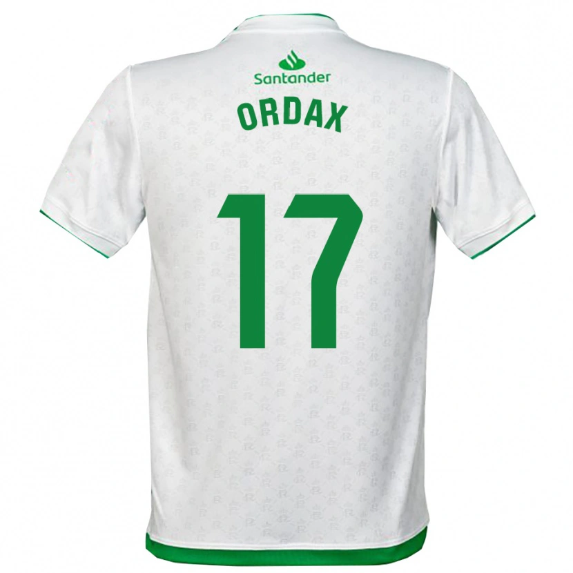 Danxen Kinderen Naiara Ordax Ibáñez #17 Groen Wit Thuisshirt Thuistenue 2025/26 T-Shirt