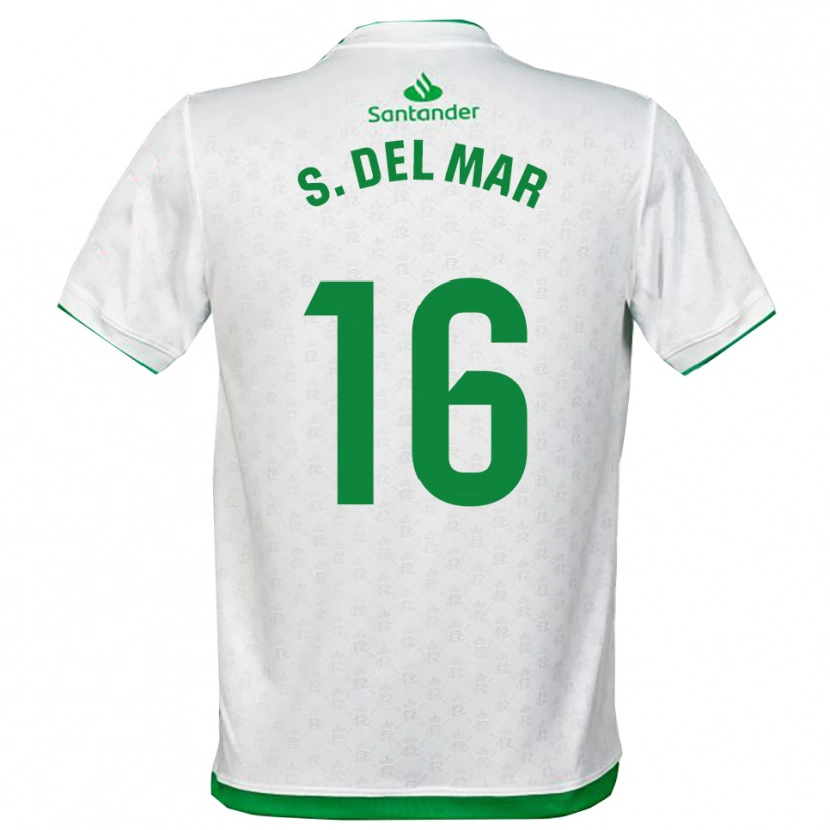 Danxen Kinderen Sonia Del Mar Perlaza Urquijo #16 Groen Wit Thuisshirt Thuistenue 2025/26 T-Shirt