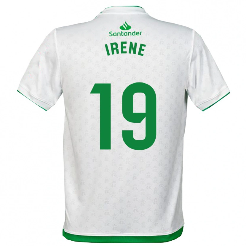 Danxen Kinderen Irene Canal Gómez #19 Groen Wit Thuisshirt Thuistenue 2025/26 T-Shirt