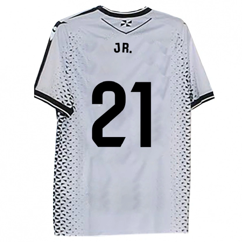 Danxen Kinderen Douglas Jr. #21 Wit Zwart Thuisshirt Thuistenue 2025/26 T-Shirt