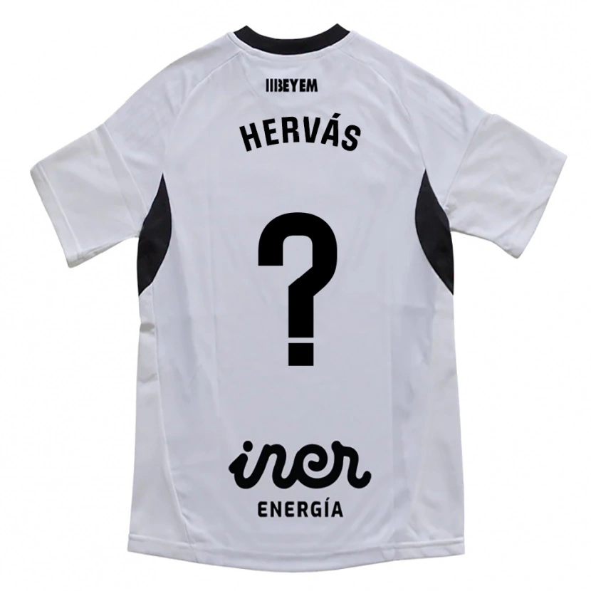 Danxen Kinderen Mario Hervás #0 Wit Paars Thuisshirt Thuistenue 2025/26 T-Shirt