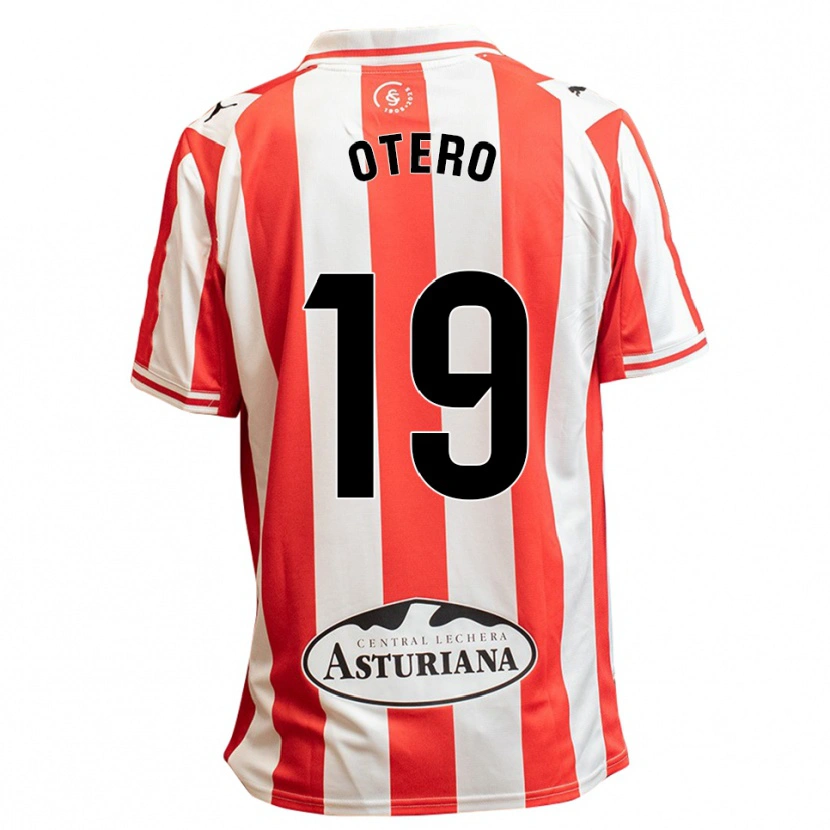 Danxen Kinderen Juan Otero #19 Wit Rood Thuisshirt Thuistenue 2025/26 T-Shirt
