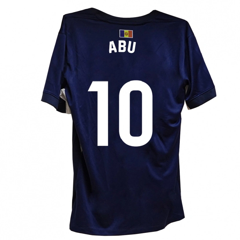 Danxen Kinderen Abu #10 Marineblauw Wit Thuisshirt Thuistenue 2025/26 T-Shirt