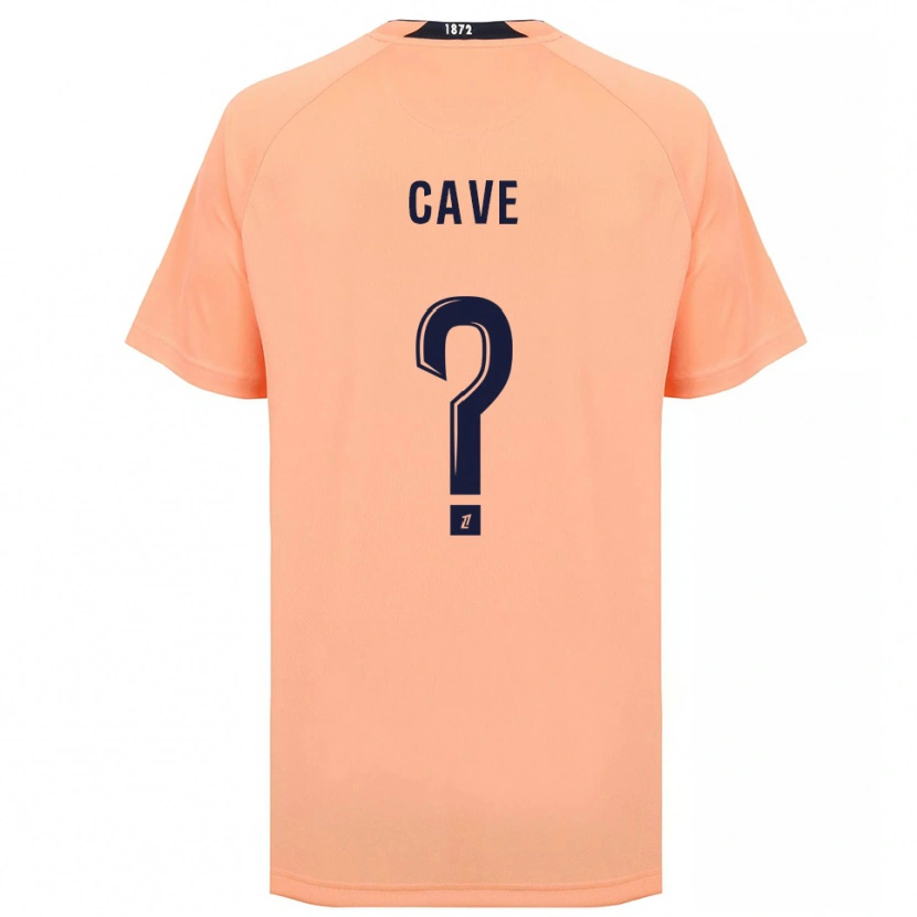 Danxen Kinderen Steven Cave #0 Oranje Marineblauw Uitshirt Uittenue 2025/26 T-Shirt