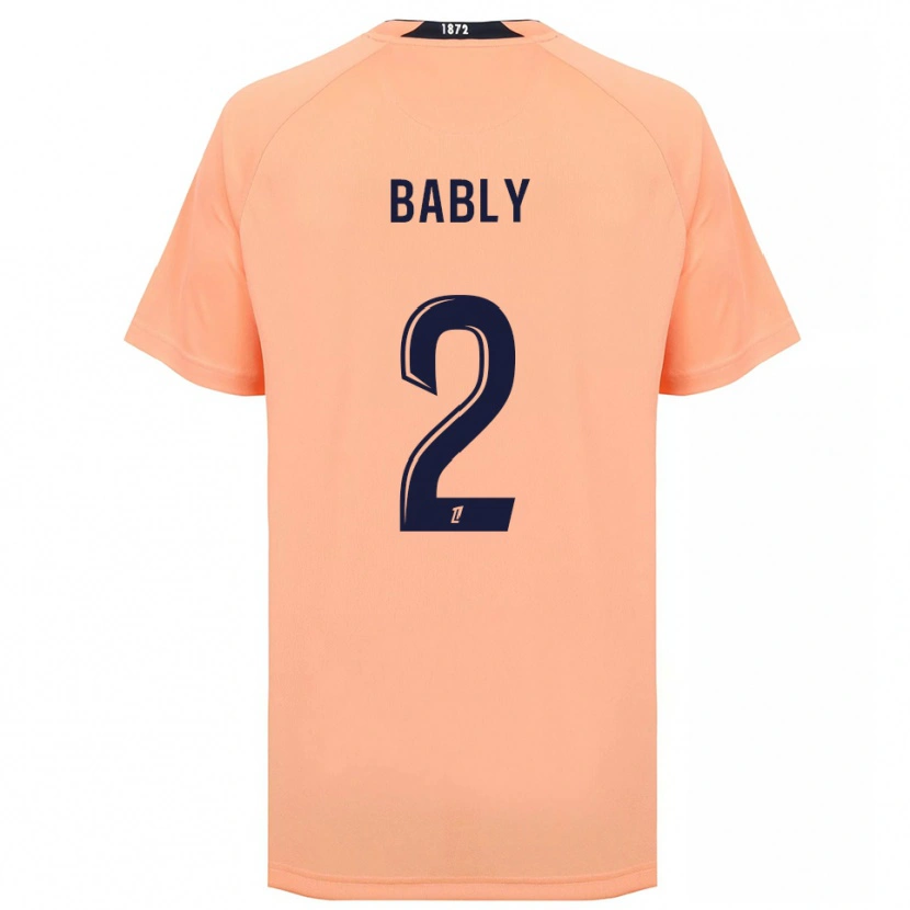 Danxen Kinderen Emmanuel Bably #2 Oranje Marineblauw Uitshirt Uittenue 2025/26 T-Shirt