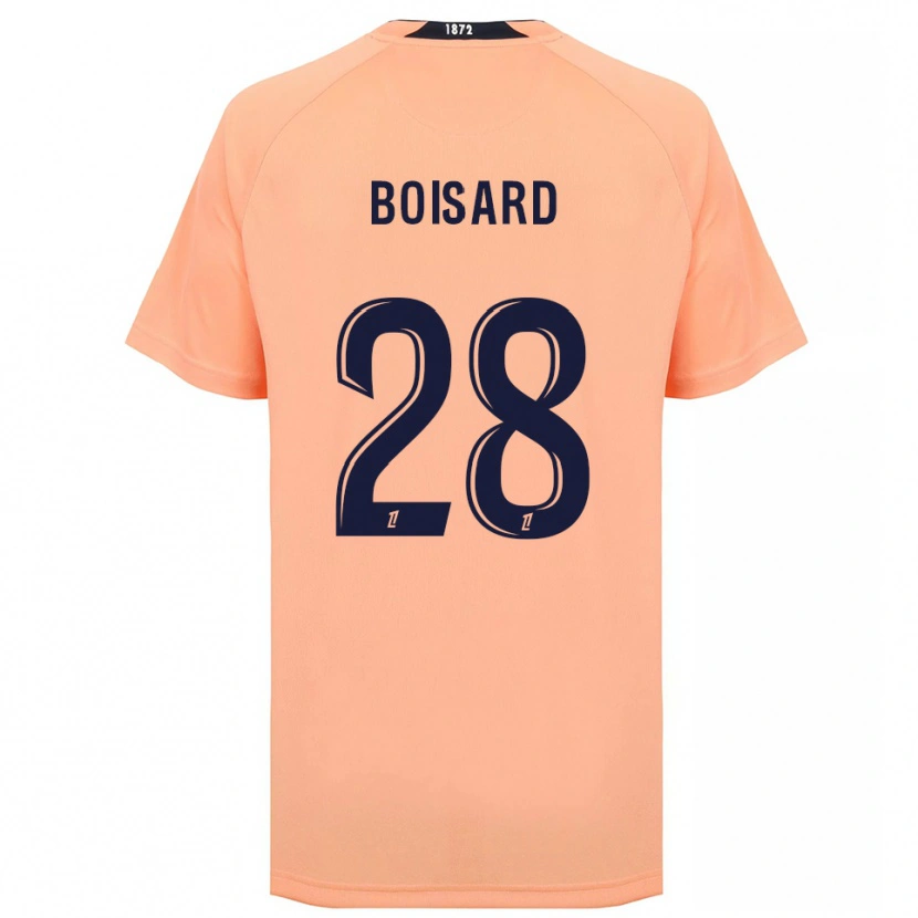 Danxen Kinderen Célestine Boisard #28 Oranje Marineblauw Uitshirt Uittenue 2025/26 T-Shirt