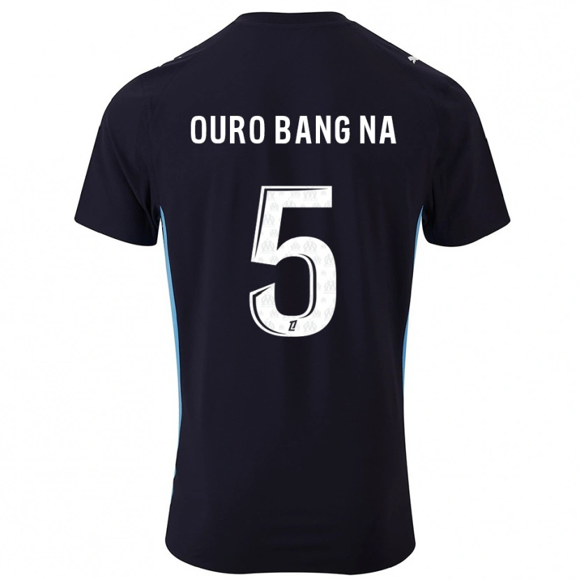 Danxen Kinderen Rayan Ouro Bang Na #5 Zwart Hemelsblauw Uitshirt Uittenue 2025/26 T-Shirt