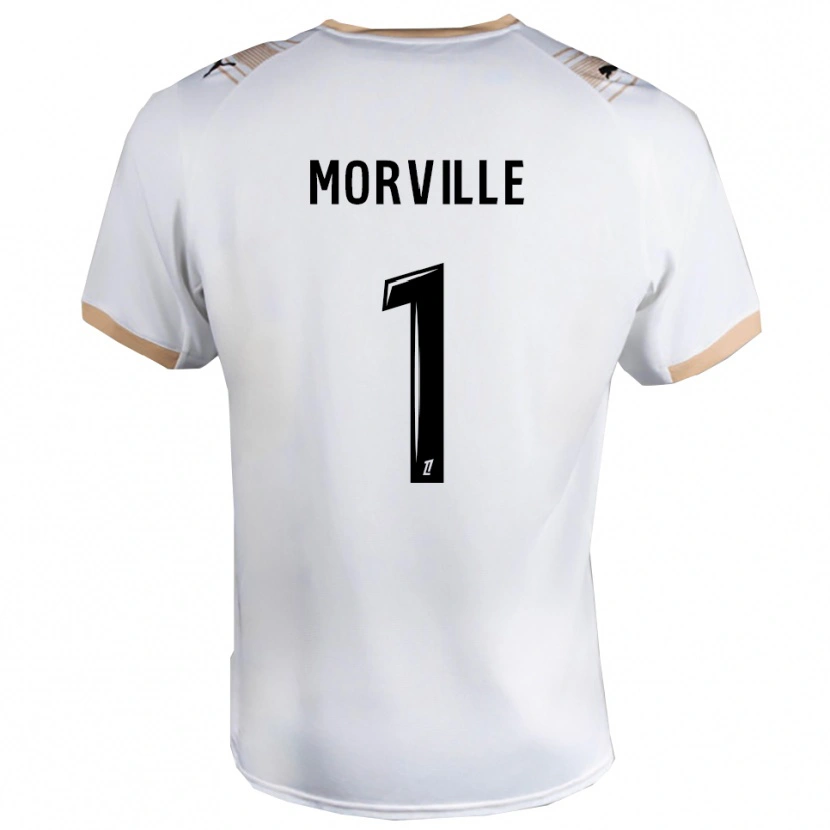 Danxen Kinderen Matisse Morville #1 Wit Zwart Uitshirt Uittenue 2025/26 T-Shirt