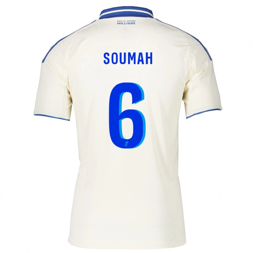 Danxen Kinderen Mohamed Soumah #6 Champagne Blauw Uitshirt Uittenue 2025/26 T-Shirt