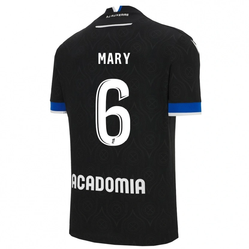 Danxen Kinderen Théo Mary #6 Zwart Wit Uitshirt Uittenue 2025/26 T-Shirt