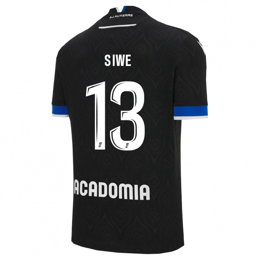 Danxen Kinderen Telli Siwe #13 Zwart Wit Uitshirt Uittenue 2025/26 T-Shirt