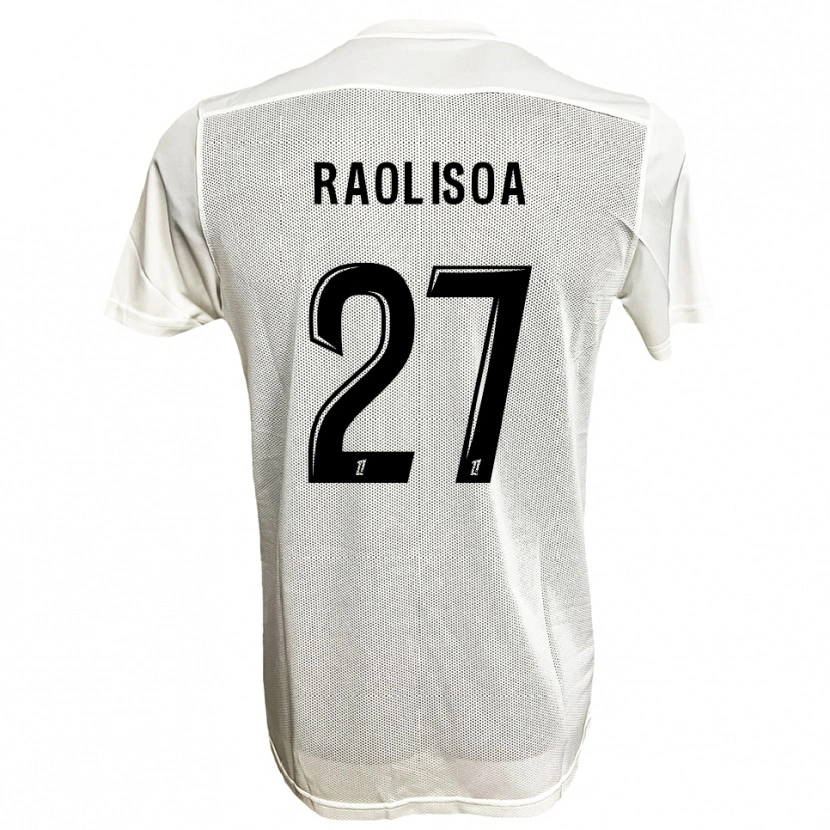 Danxen Kinderen Lilian Raolisoa #27 Zwart Wit Uitshirt Uittenue 2025/26 T-Shirt