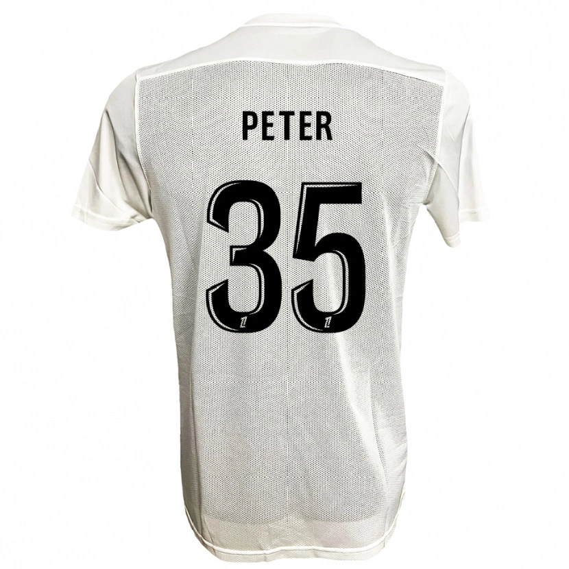 Danxen Kinderen Prosper Peter #35 Zwart Wit Uitshirt Uittenue 2025/26 T-Shirt