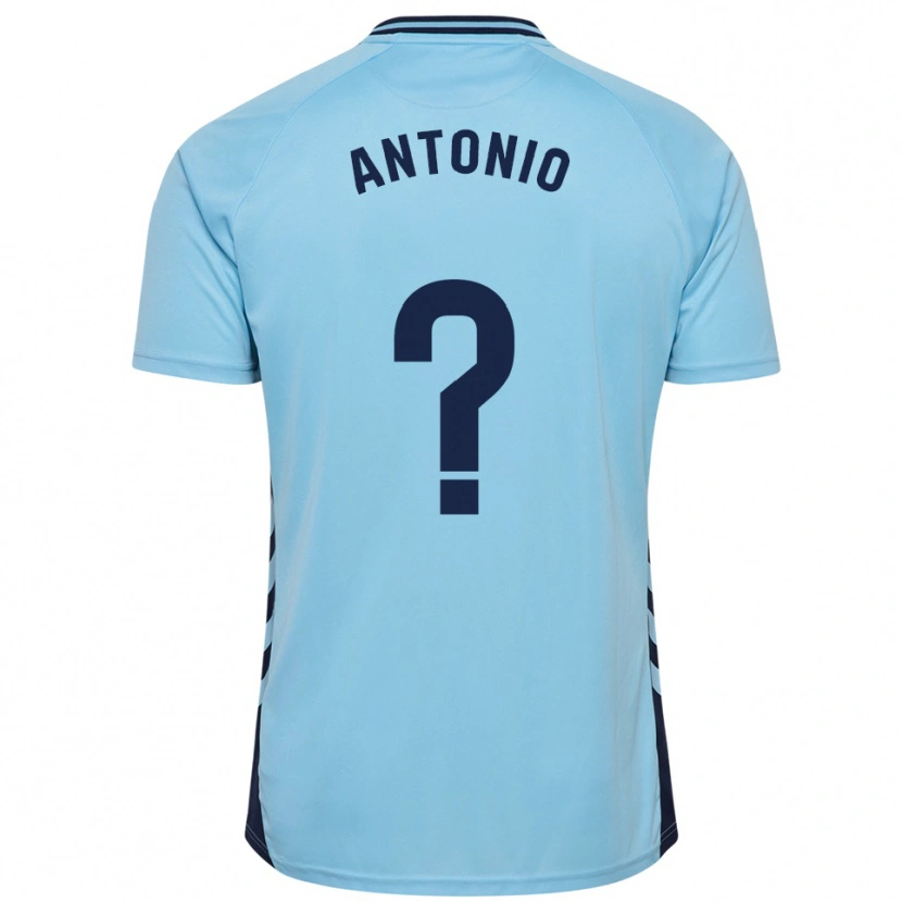 Danxen Kinderen Antonio Hernández #0 Hemelsblauw Uitshirt Uittenue 2025/26 T-Shirt