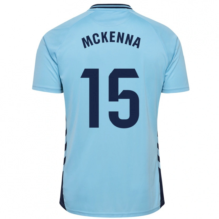 Danxen Kinderen Scott Mckenna #15 Hemelsblauw Uitshirt Uittenue 2025/26 T-Shirt