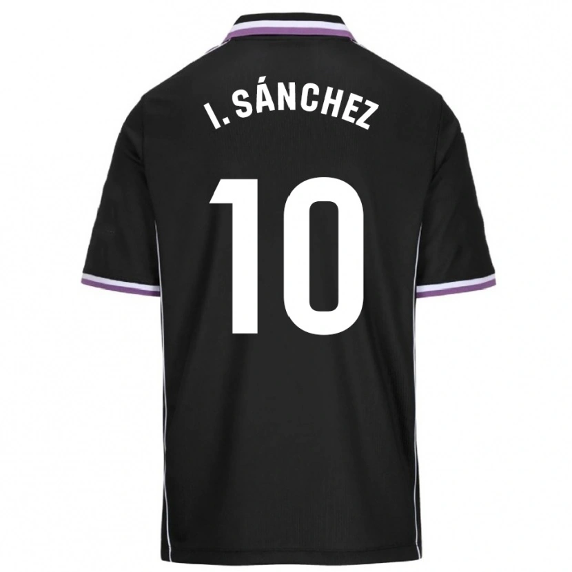 Danxen Kinderen Iván Sánchez #10 Paars Zwart Uitshirt Uittenue 2025/26 T-Shirt
