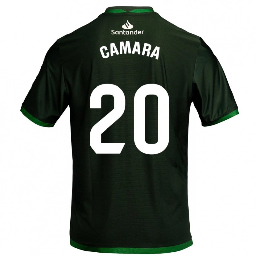 Danxen Kinderen Suleiman Camara #20 Donkergroen Uitshirt Uittenue 2025/26 T-Shirt