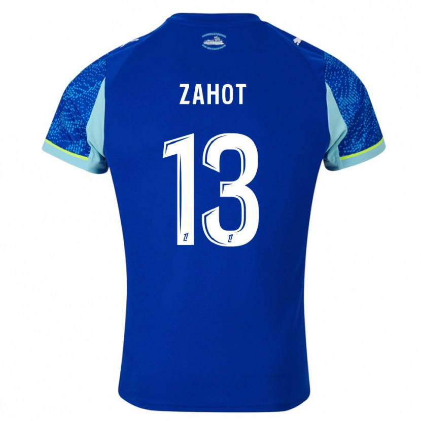 Danxen Kinderen Sarah Zahot #13 Hemelsblauw Wit Thuisshirt Derde Tenue 2025/26 T-Shirt
