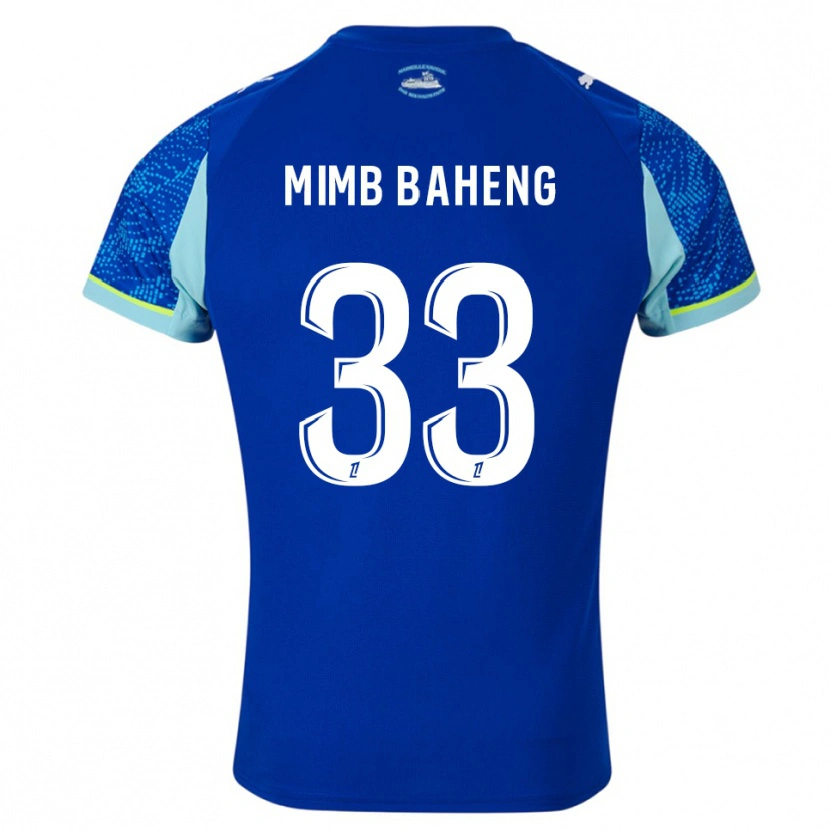 Danxen Kinderen Rony Mimb Baheng #33 Hemelsblauw Wit Thuisshirt Derde Tenue 2025/26 T-Shirt