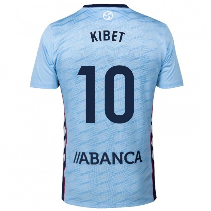 Danxen Heren Aldrine Kibet #10 Hemelsblauw Rood Thuisshirt Thuistenue 2025/26 T-Shirt