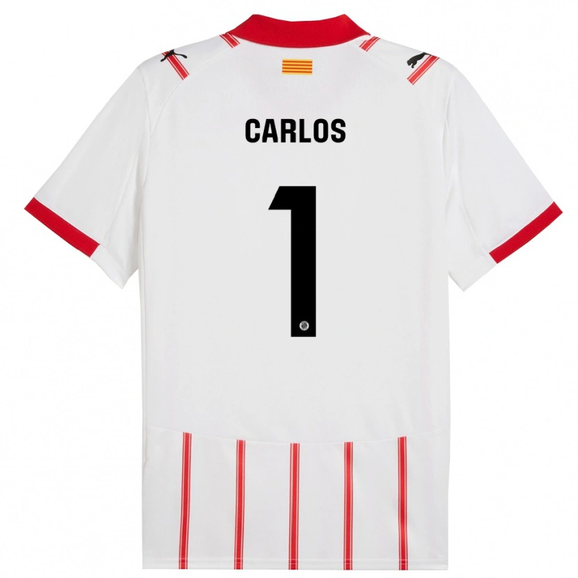 Danxen Heren Juan Carlos #1 Wit Rood Thuisshirt Thuistenue 2025/26 T-Shirt