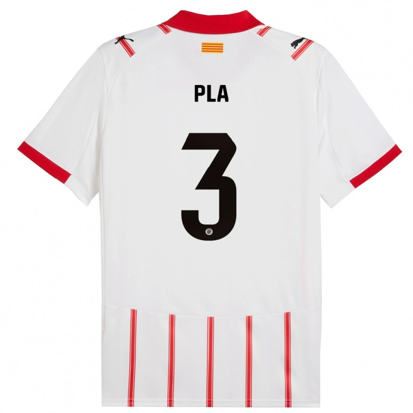 Danxen Heren Marta Pla #3 Wit Rood Thuisshirt Thuistenue 2025/26 T-Shirt