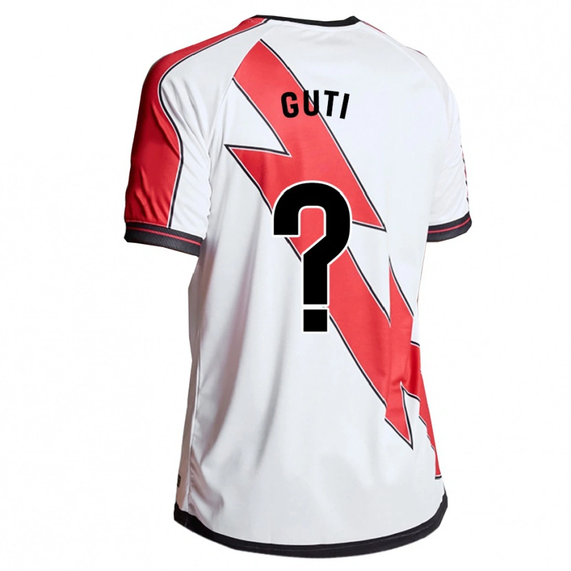 Danxen Heren Ana María Gutiérrez Montero #0 Wit Rood Thuisshirt Thuistenue 2025/26 T-Shirt