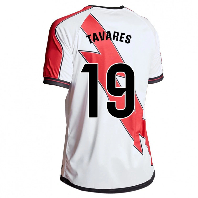 Danxen Heren Bruna Nataly Tavares Neves #19 Wit Rood Thuisshirt Thuistenue 2025/26 T-Shirt