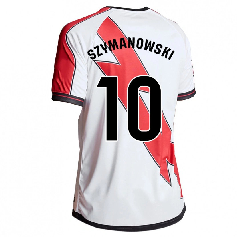 Danxen Heren Marianela Szymanowski #10 Wit Rood Thuisshirt Thuistenue 2025/26 T-Shirt