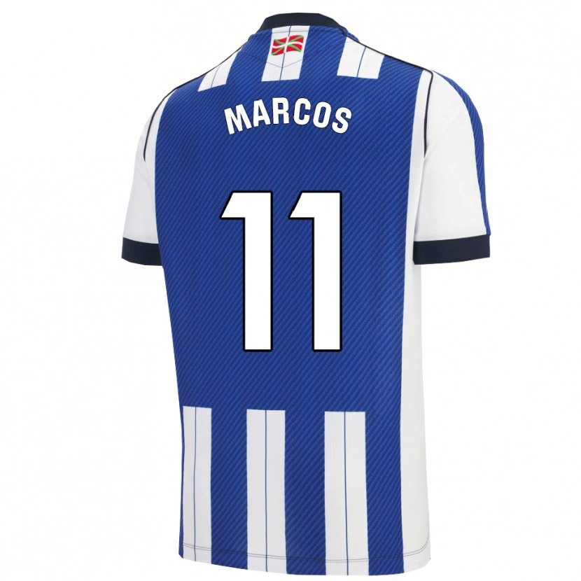 Danxen Heren Cecilia Marcos Nabal #11 Blauw Wit Thuisshirt Thuistenue 2025/26 T-Shirt