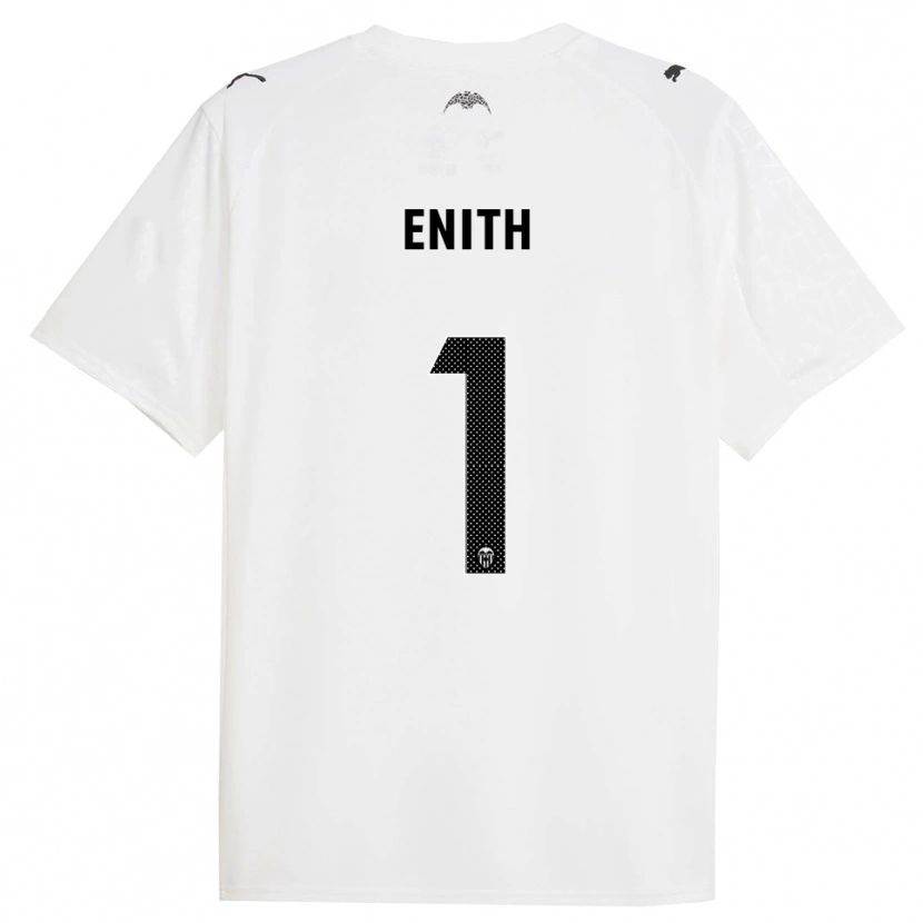 Danxen Heren Enith #1 Wit Zwart Thuisshirt Thuistenue 2025/26 T-Shirt