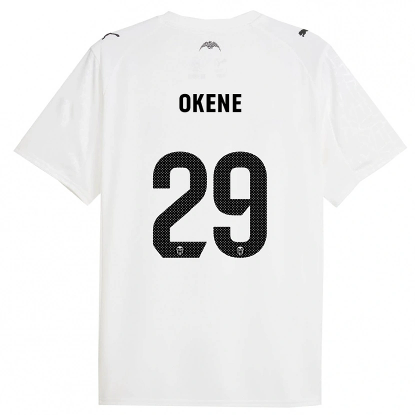 Danxen Heren Andrea Okene #29 Wit Zwart Thuisshirt Thuistenue 2025/26 T-Shirt