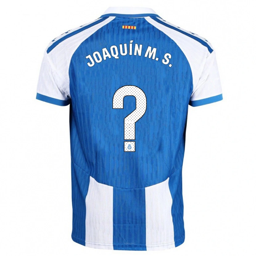 Danxen Heren Joaquín Manuel Sánchez #0 Blauw Wit Thuisshirt Thuistenue 2025/26 T-Shirt