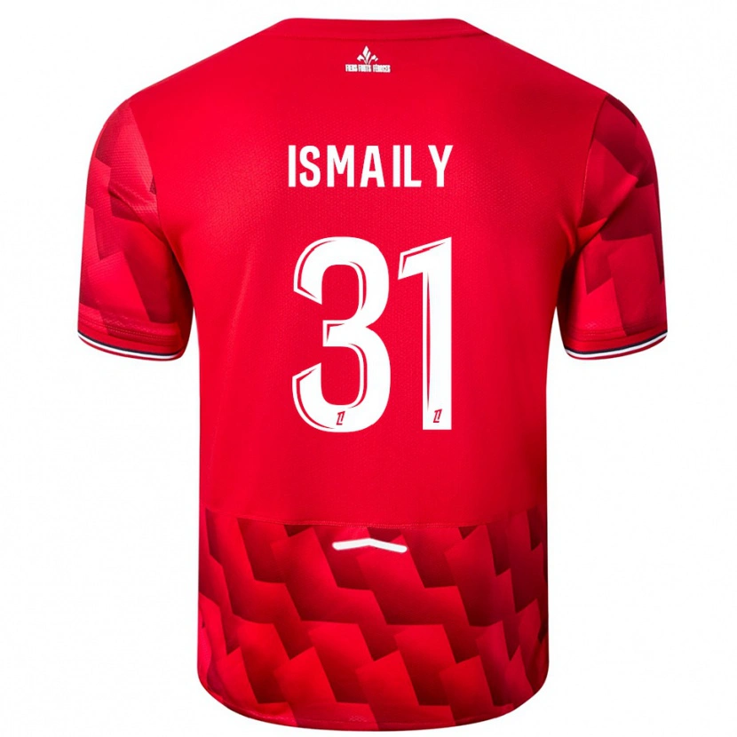 Danxen Heren Ismaily #31 Rood Wit Thuisshirt Thuistenue 2025/26 T-Shirt