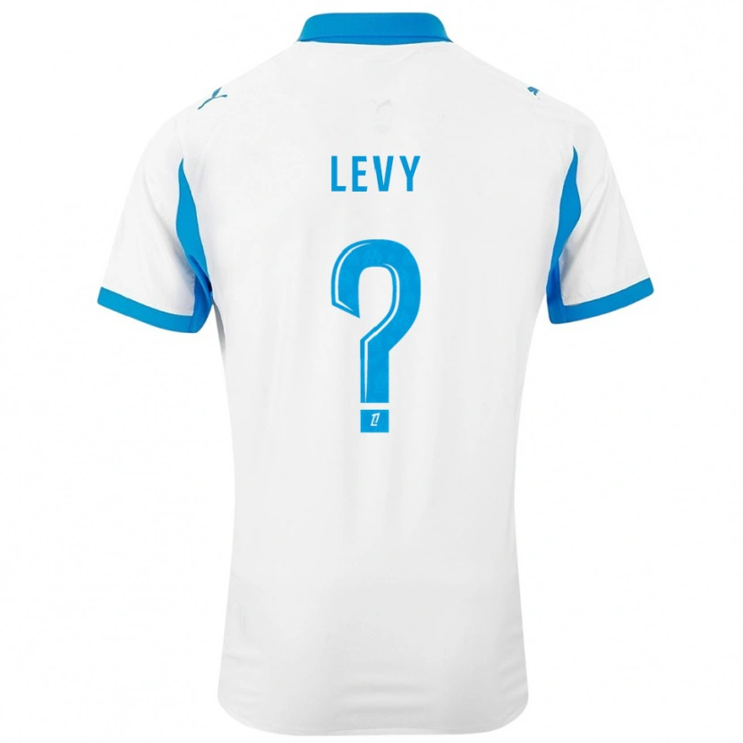 Danxen Heren Bradley Levy #0 Wit Hemelsblauw Thuisshirt Thuistenue 2025/26 T-Shirt
