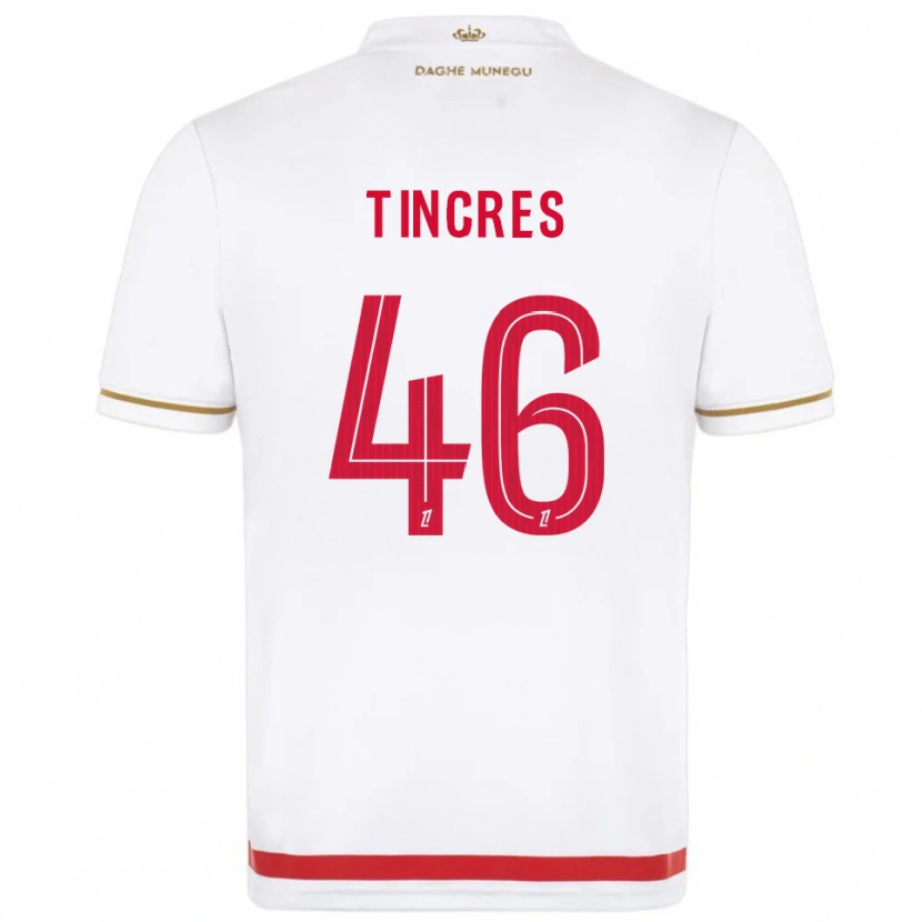 Danxen Heren Joan Tincres #46 Rood Wit Thuisshirt Thuistenue 2025/26 T-Shirt